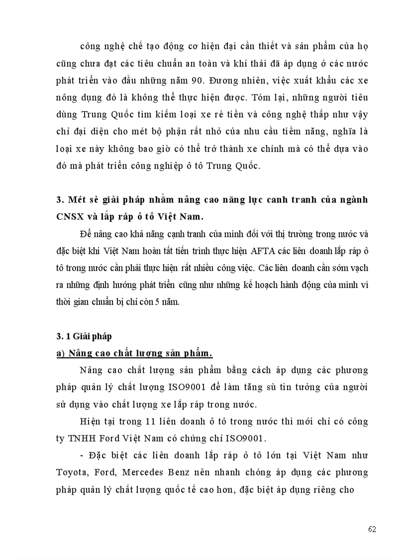 image for page Ngành công nghiệp ô tô Việt Nam hướng tới hội nhập khu vực thực hiện AFTA 2006