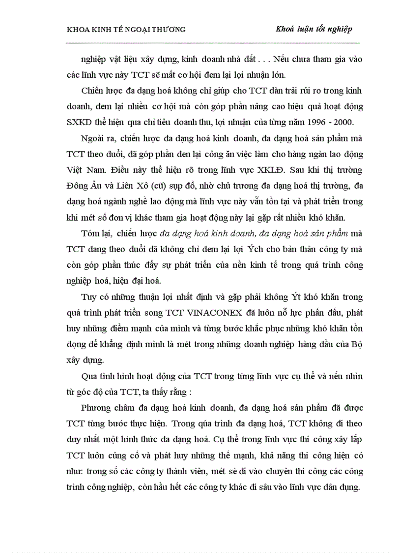 image for page Chiến lược phát triển theo hướng đa dạng hoá kinh doanh đa dạng hoá sản phẩm của Tổng Công ty Xuất Nhập khẩu Xây dựng Việt Nam VINACONEX thực trạng và giải pháp