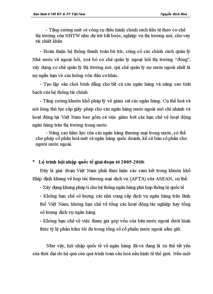 image for page Giải pháp nâng cao hiệu quả nghiệp vụ bảo lãnh tại Ngân hàng ĐT PT Việt Nam