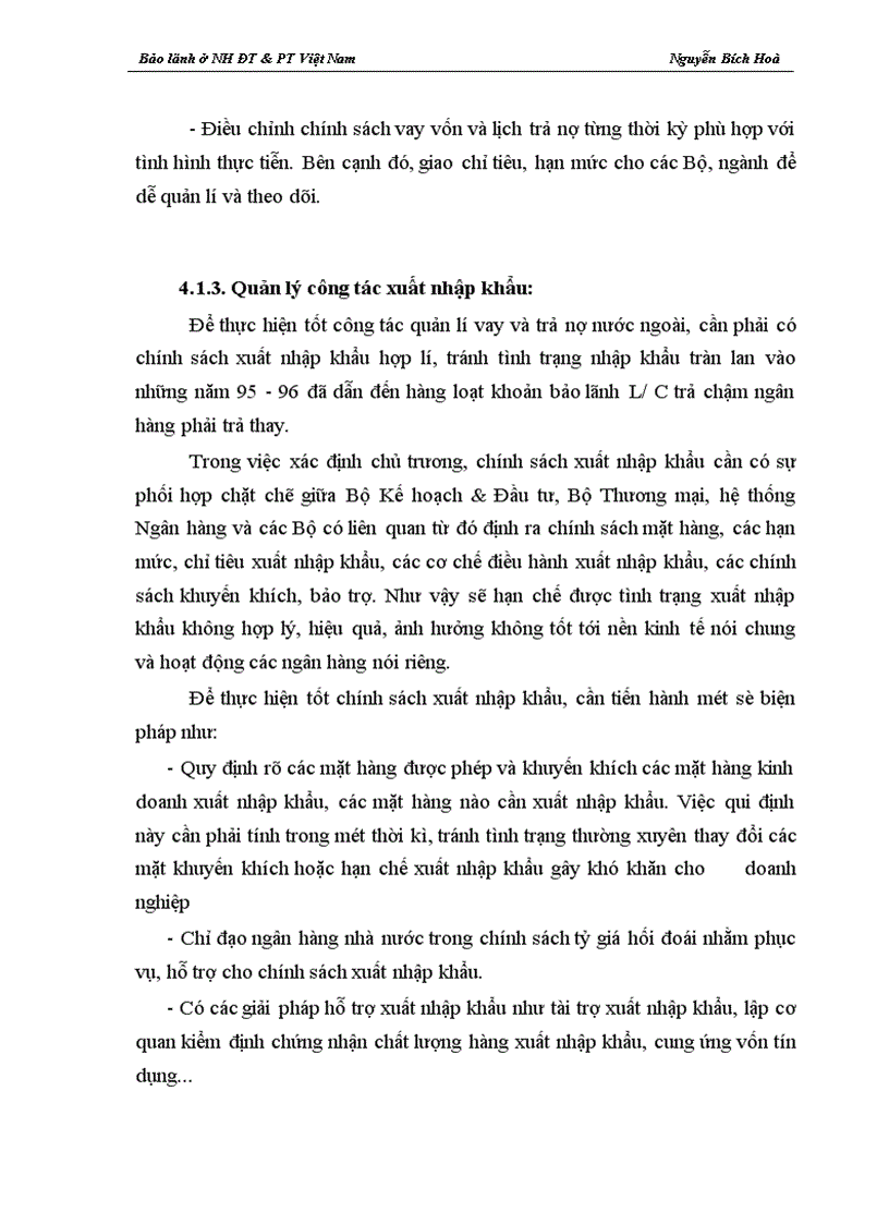 image for page Giải pháp nâng cao hiệu quả nghiệp vụ bảo lãnh tại Ngân hàng ĐT PT Việt Nam