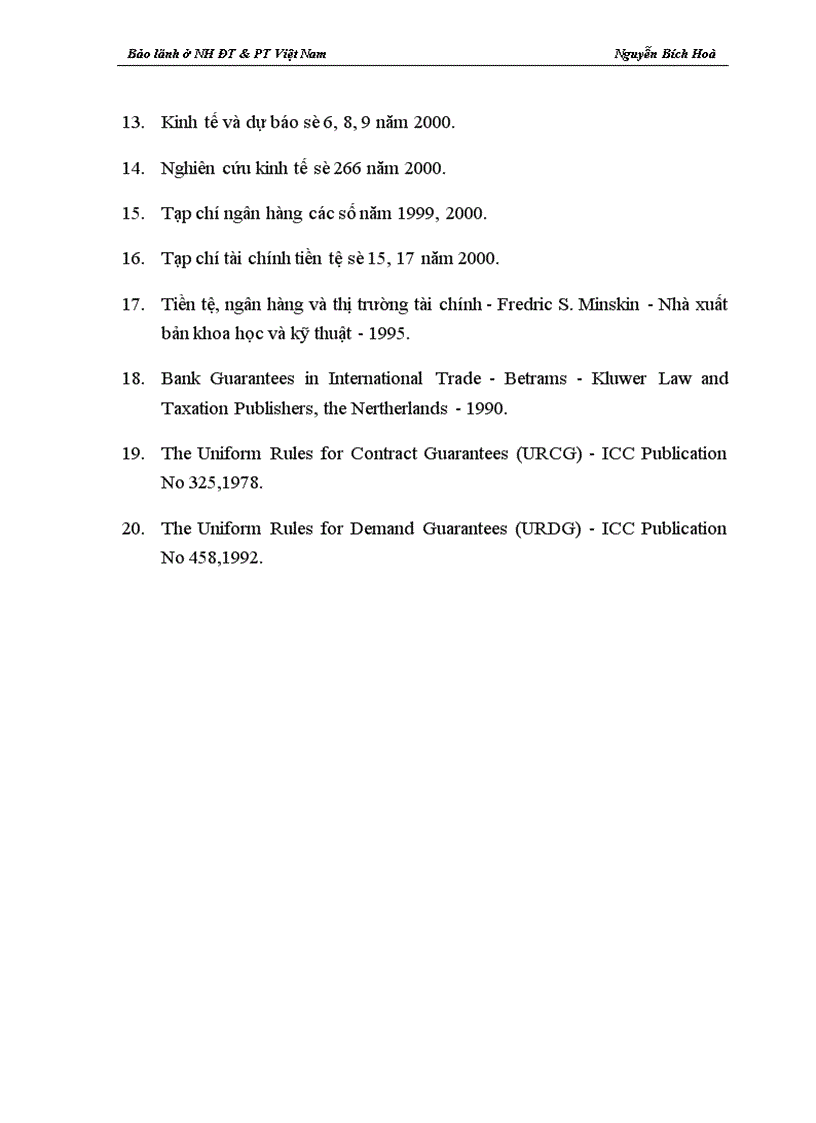 image for page Giải pháp nâng cao hiệu quả nghiệp vụ bảo lãnh tại Ngân hàng ĐT PT Việt Nam