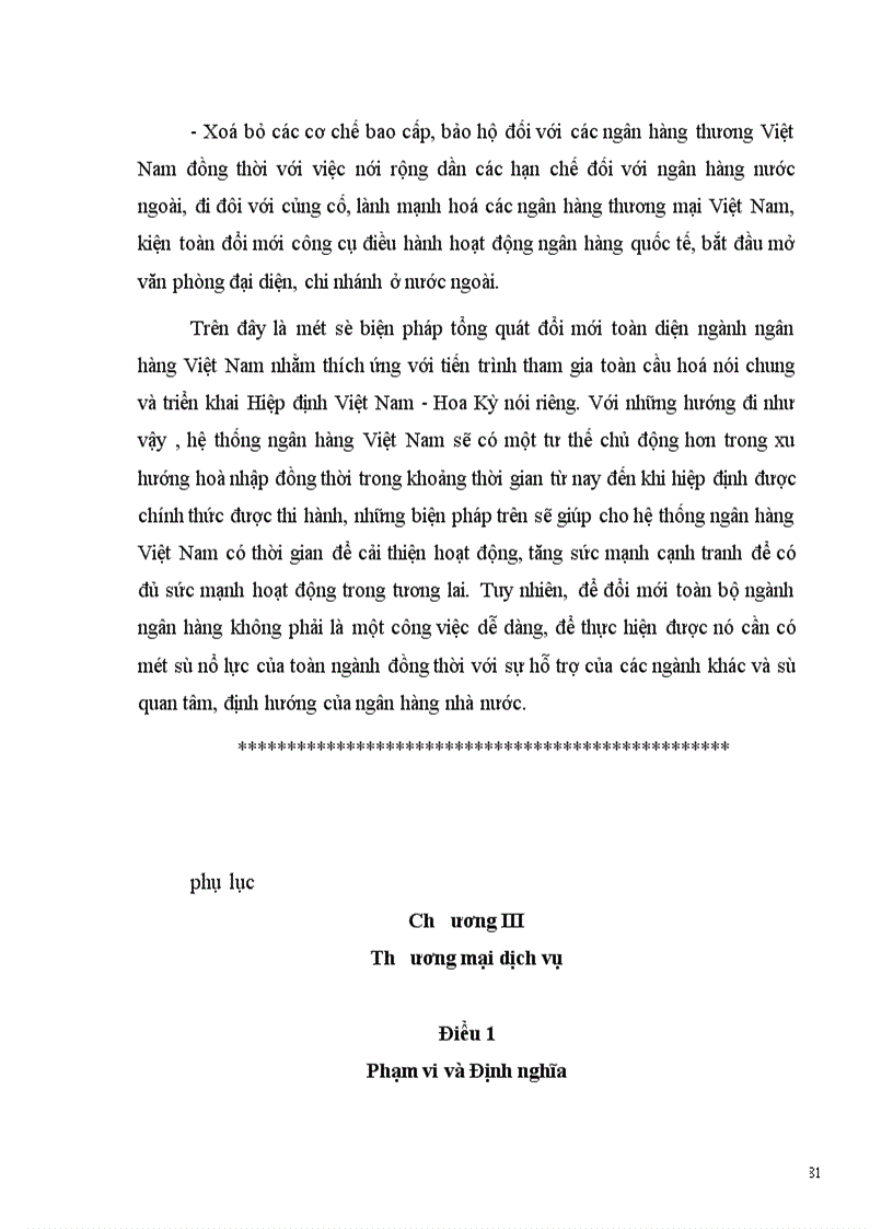image for page Cơ hội và thách thức đối với Hệ thống Ngân hàng Việt Nam trong quá trình triển khai Hiệp định thương mại Việt Mỹ