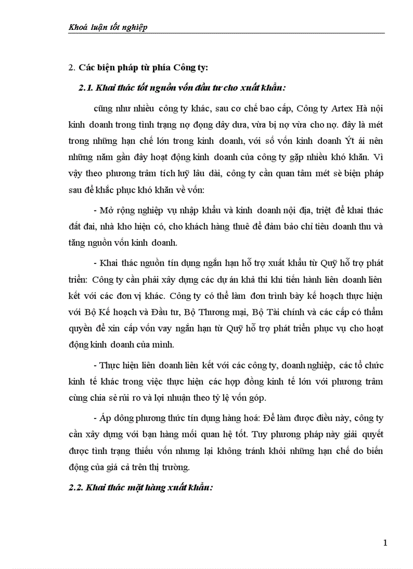 image for page Một số biện pháp nhằm nâng cao hiệu quả hoạt động kinh doanh xuất khẩu hàng thủ công mỹ nghệ ở Công ty Artex Hà nội