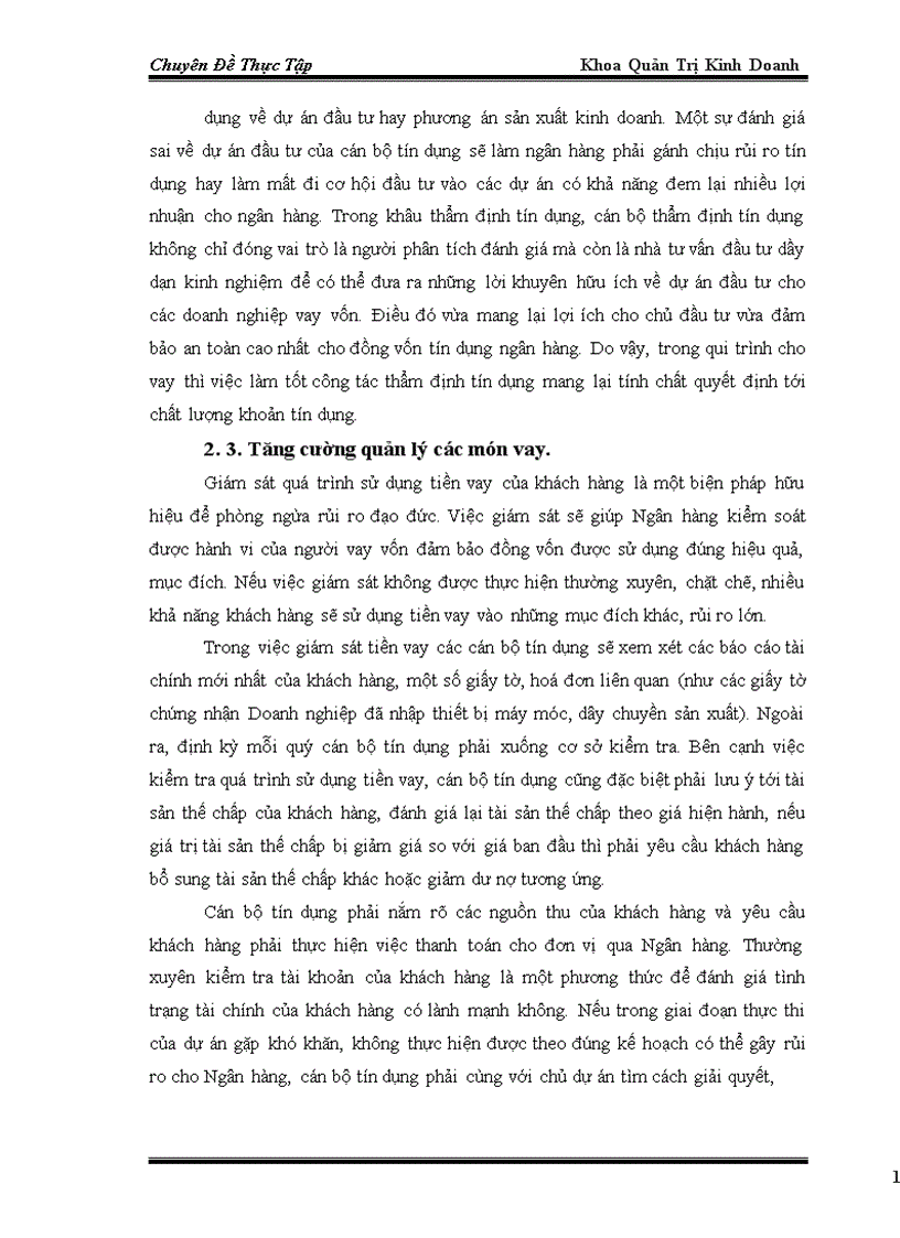 image for page Nâng cao chất lượng tín dụng trung và dài hạn tại NHTMCP VPBank 1