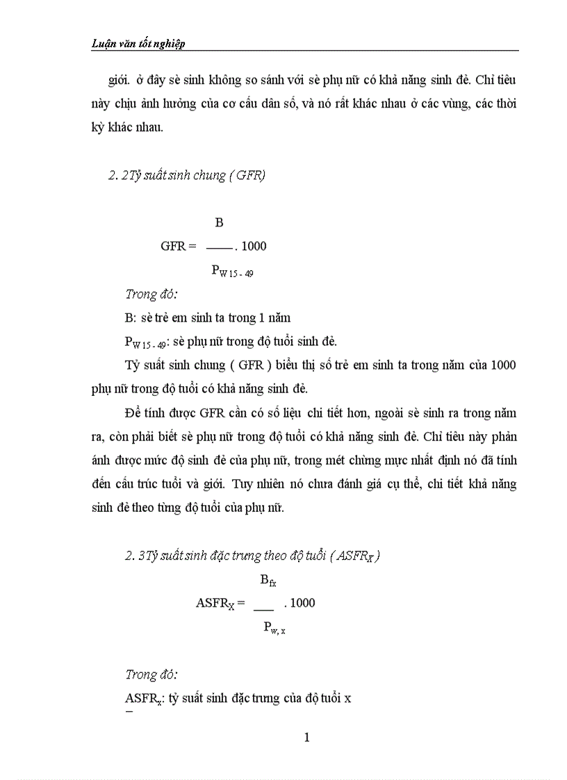 image for page Phân tích tình hình sinh đẻ và những biện pháp chủ yếu nhằm ổn định mức sinh ở huyện Thạch Thành trong những năm qua