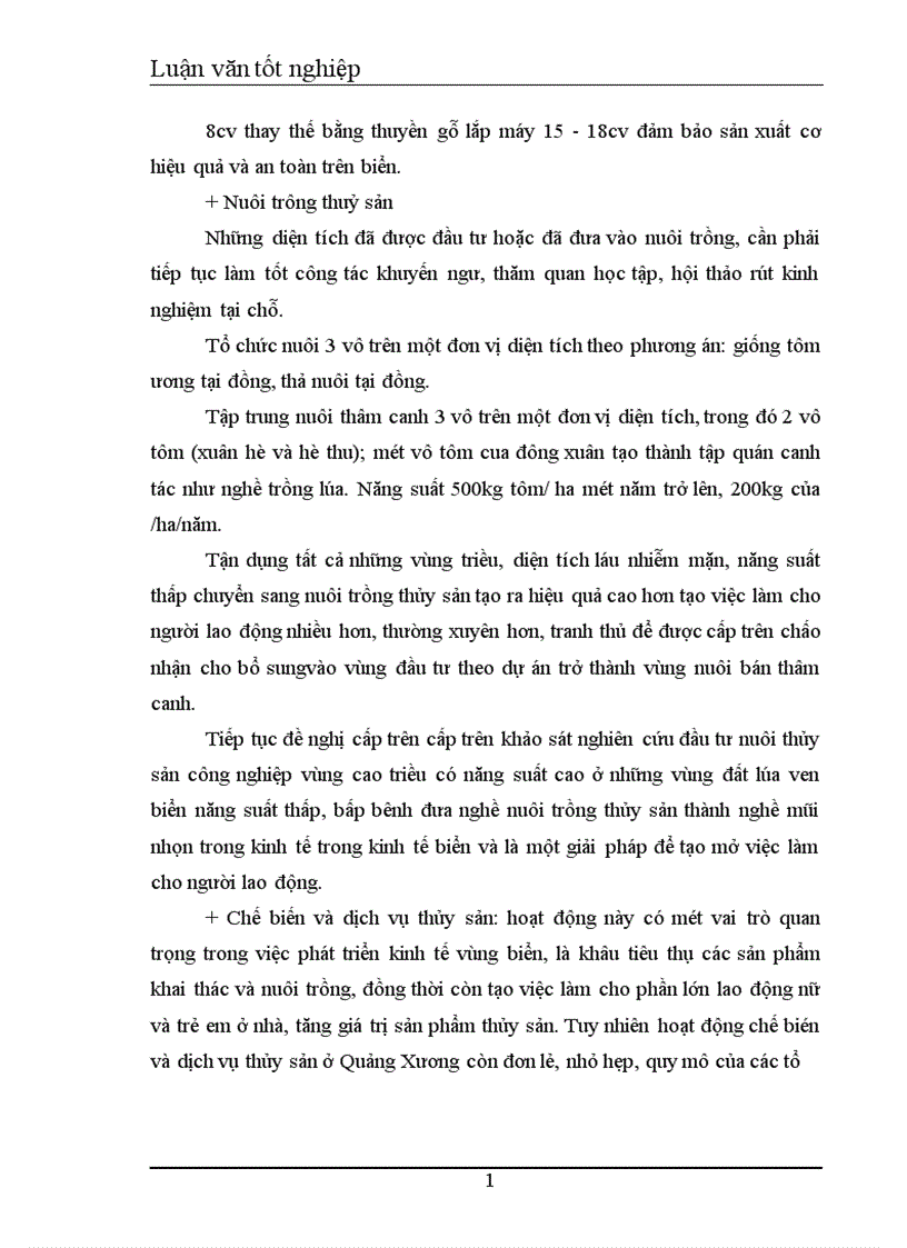 image for page Tạo việc làm cho lao động nông thôn huyện Quảng Xương