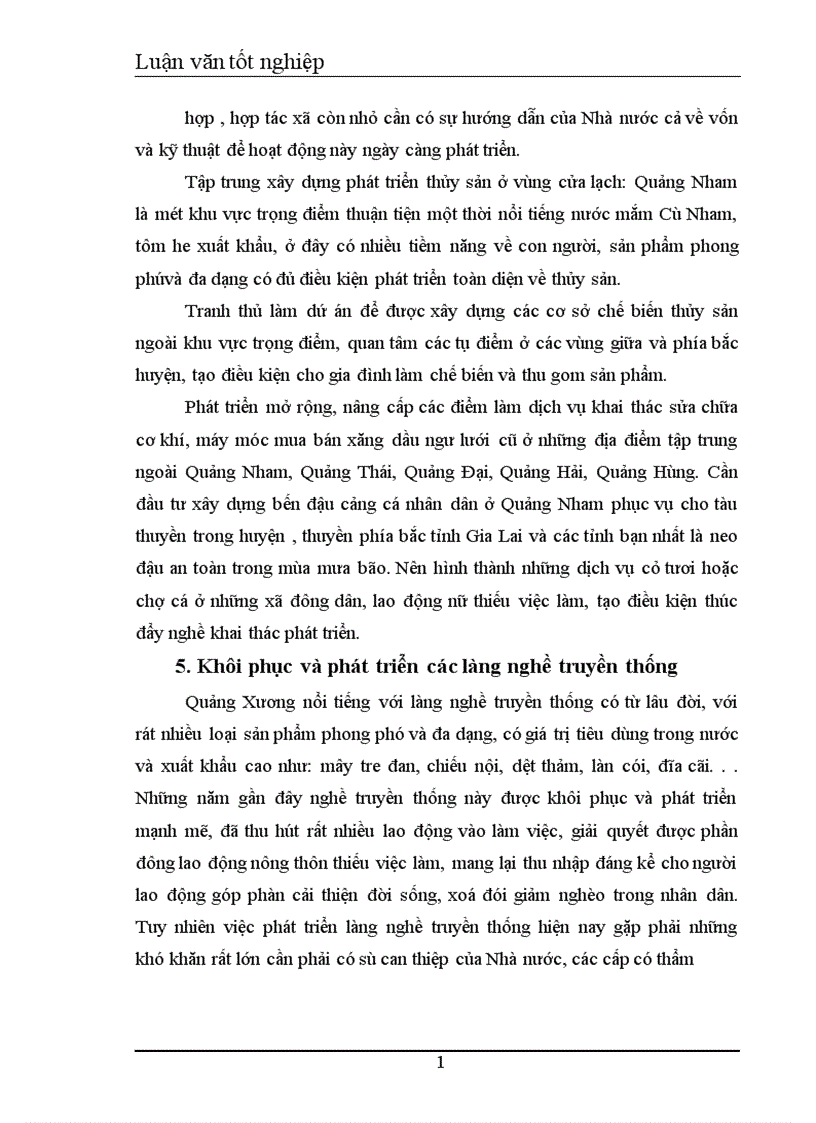 image for page Tạo việc làm cho lao động nông thôn huyện Quảng Xương