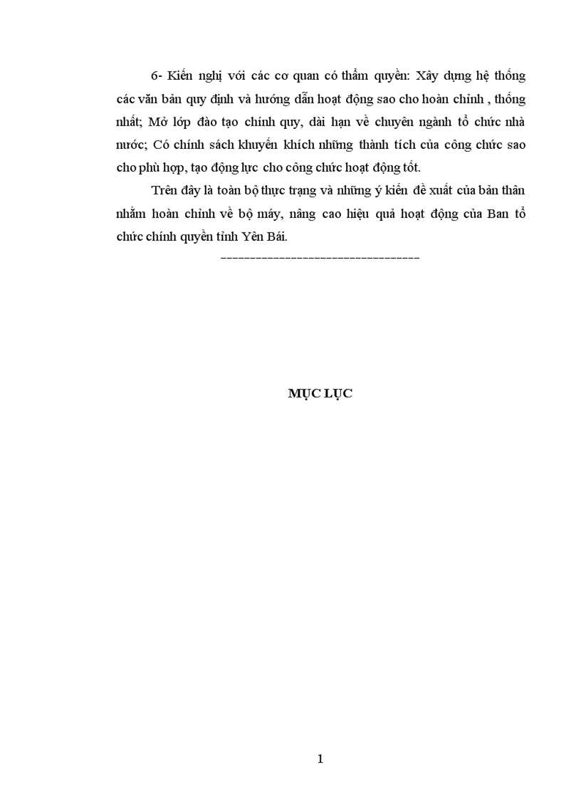 image for page Tổ chức và hoạt động của Ban tổ chức chính quyền tỉnh Yên Bái