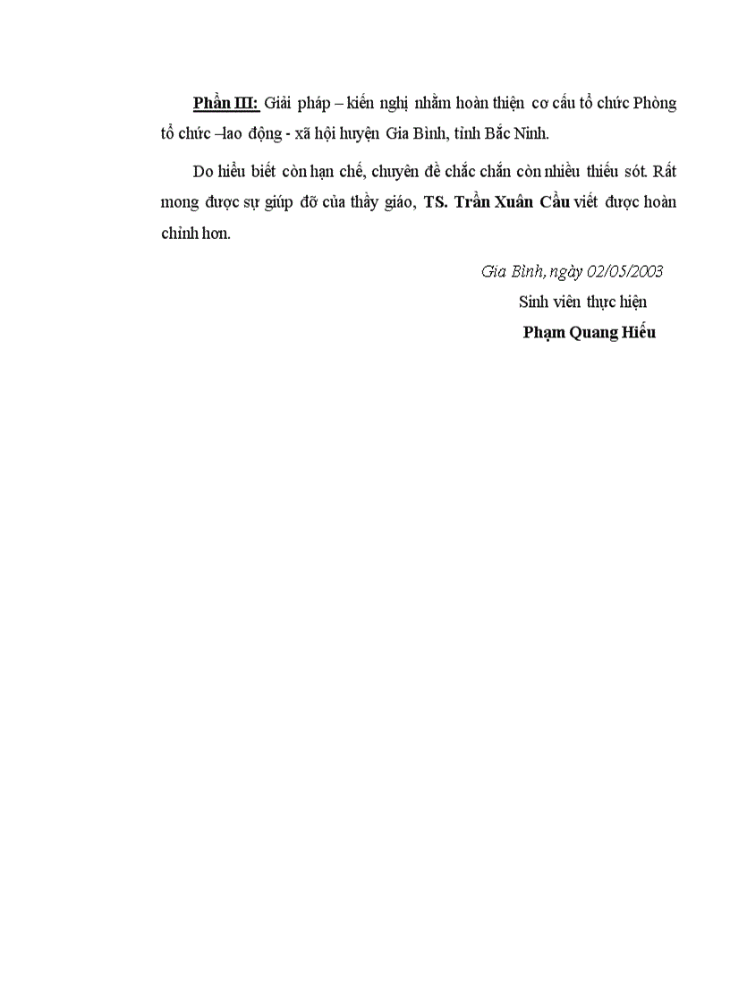 image for page Hoàn thiện cơ cấu tổ chức của Phòng tổ chức lao động xã hội huyện Gia Bình tỉnh Bắc Ninh