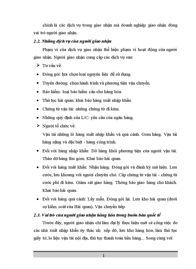 image for page Hoạt động kinh doanh dịch vụ giao nhận hàng hóa quốc tế tại Chi nhánh công ty kho vận miền Nam SOTRANS Hà Nội thực trạng và giải pháp phát triển