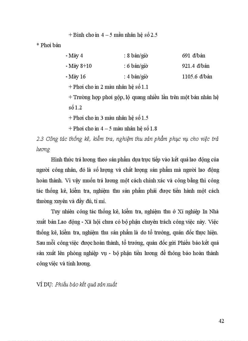image for page Một số giải pháp nhằm hoàn thiện công tác trả lương trong Xí nghiệp In Nhà xuất bản Lao động Xã hội