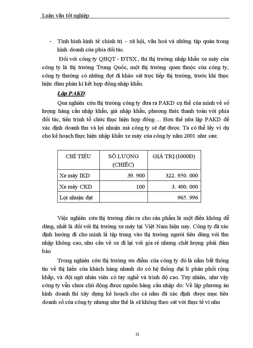 image for page Hoàn thiện qui trình nhập khẩu xe máy tại công ty QHQT ĐTSX