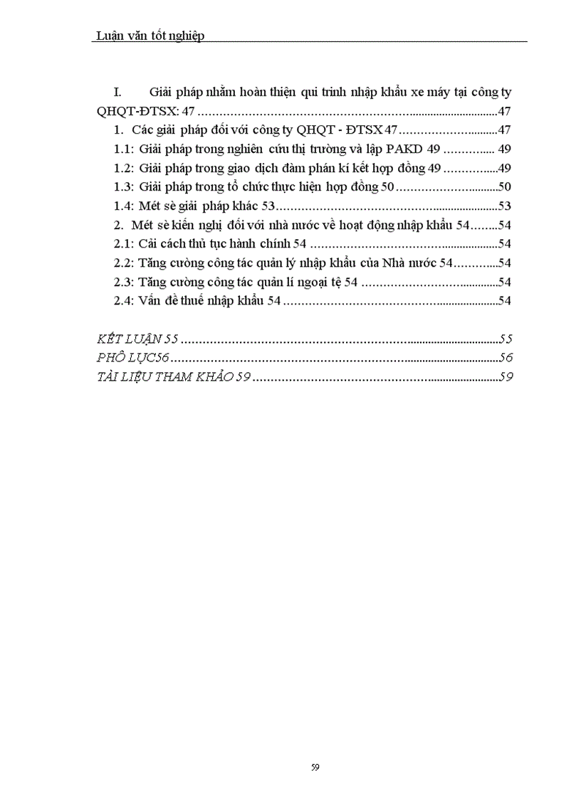 image for page Hoàn thiện qui trình nhập khẩu xe máy tại công ty QHQT ĐTSX