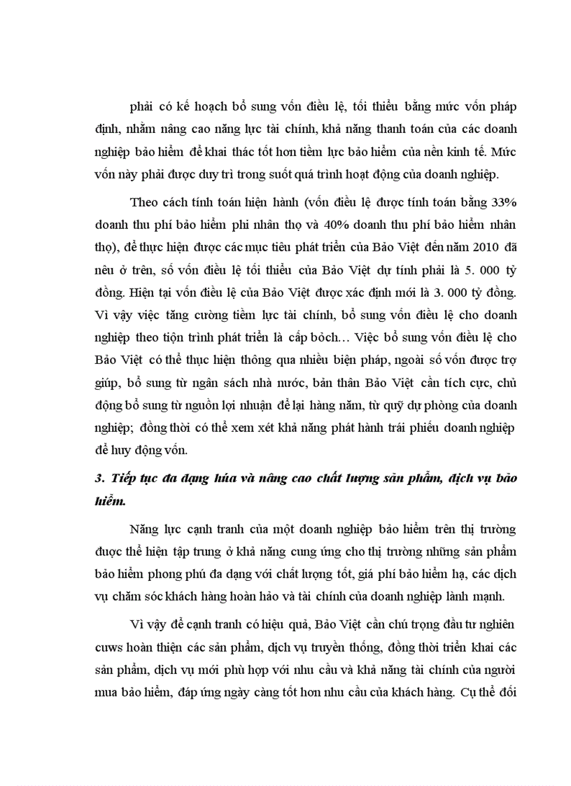 image for page Một số giải pháp để nâng cao năng lực cạnh tranh của Bảo Việt trong giai đoạn tới