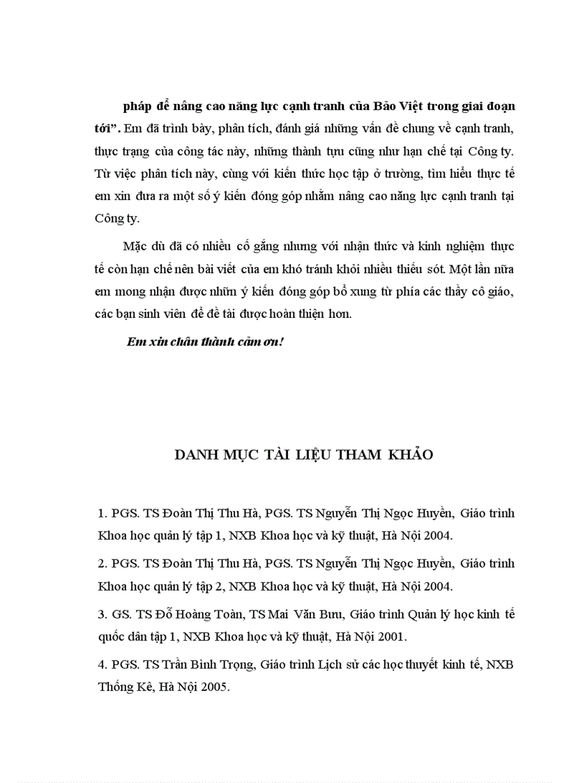 image for page Một số giải pháp để nâng cao năng lực cạnh tranh của Bảo Việt trong giai đoạn tới