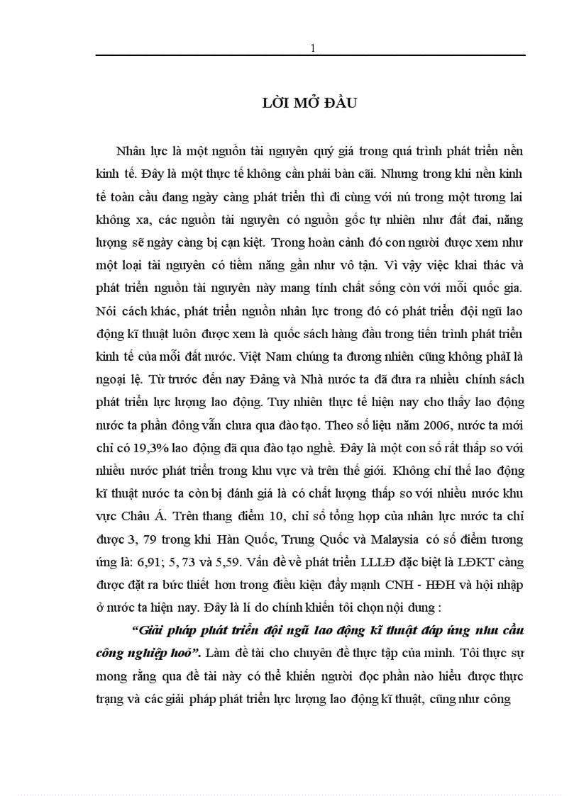 image for page Giải pháp phát triển đội ngũ lao động kĩ thuật đáp ứng nhu cầu công nghiệp hoá 1