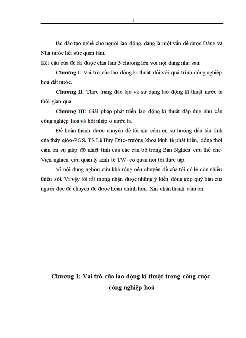 image for page Giải pháp phát triển đội ngũ lao động kĩ thuật đáp ứng nhu cầu công nghiệp hoá 1