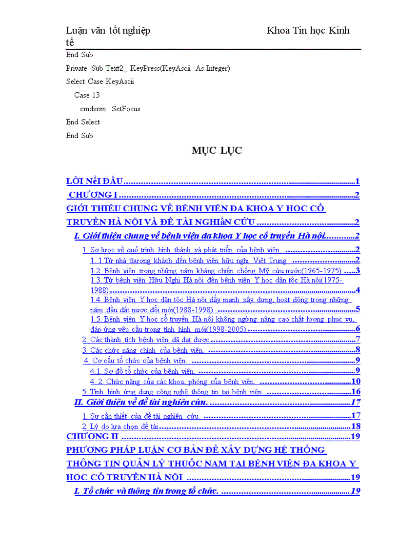 image for page Xây dựng hệ thống thông tin quản lý thuốc nam tại bệnh viện đa khoa Y học cổ truyền Hà nội