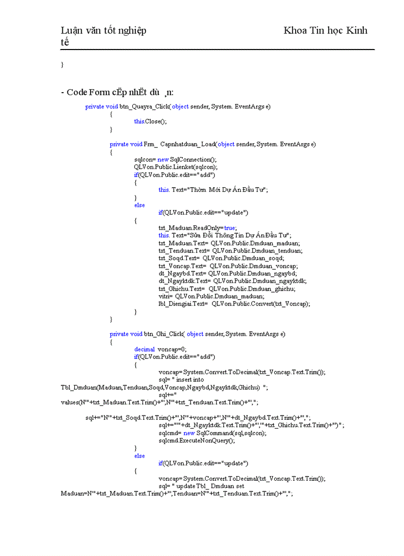 image for page Nghiên cứu xây dựng phần mềm quản lý vốn trong dự án đầu tư