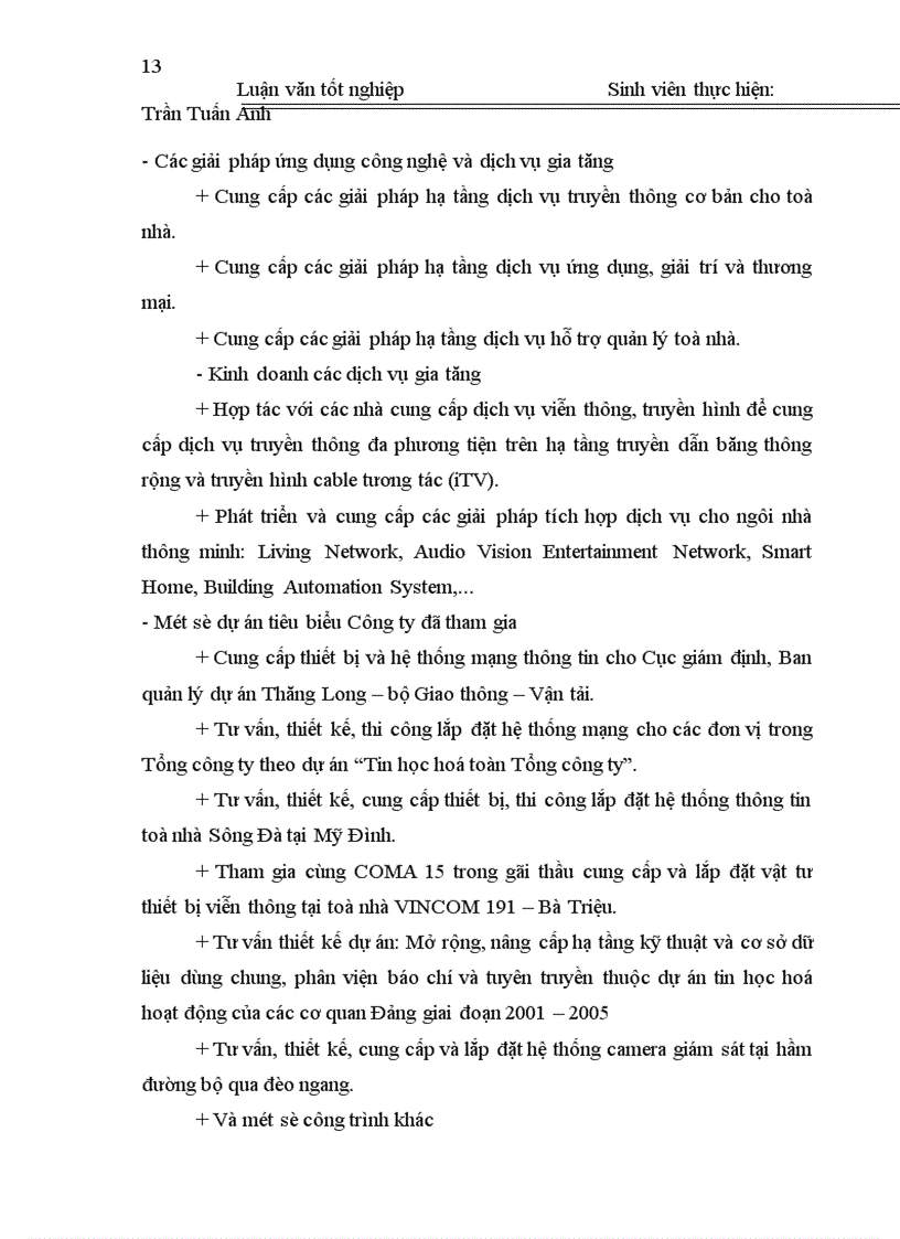 image for page Nghiên cứu thiết kế phần mềm quản lý dự án tại Công ty Cổ phần Công nghệ Thông tin Sông Đà