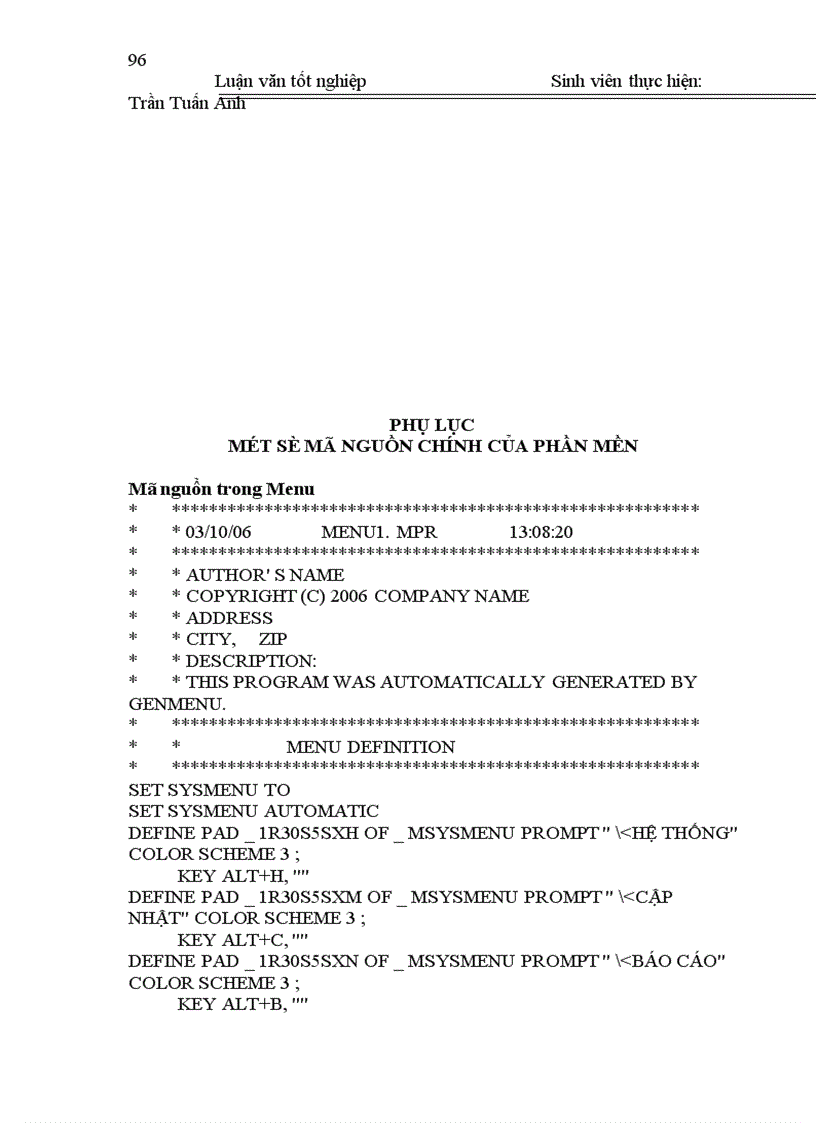 image for page Nghiên cứu thiết kế phần mềm quản lý dự án tại Công ty Cổ phần Công nghệ Thông tin Sông Đà