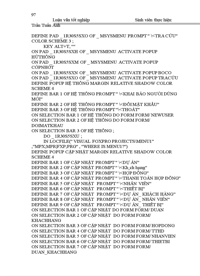 image for page Nghiên cứu thiết kế phần mềm quản lý dự án tại Công ty Cổ phần Công nghệ Thông tin Sông Đà