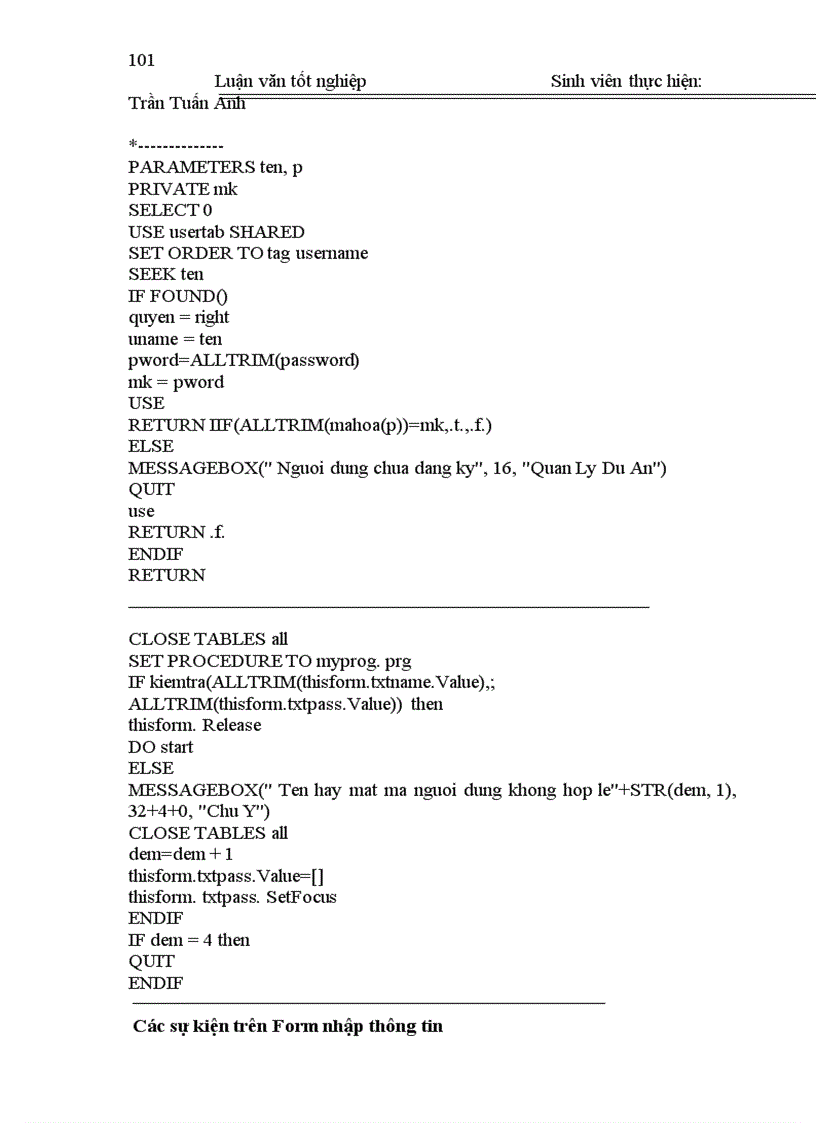 image for page Nghiên cứu thiết kế phần mềm quản lý dự án tại Công ty Cổ phần Công nghệ Thông tin Sông Đà