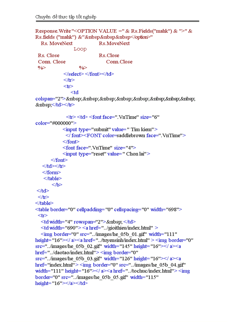 image for page Thiết kế trang Web tra cứu kết quả học tập của sinh viên