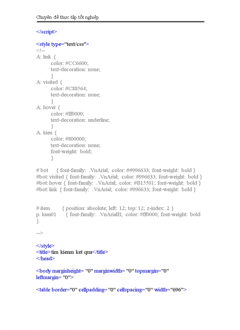 image for page Thiết kế trang Web tra cứu kết quả học tập của sinh viên