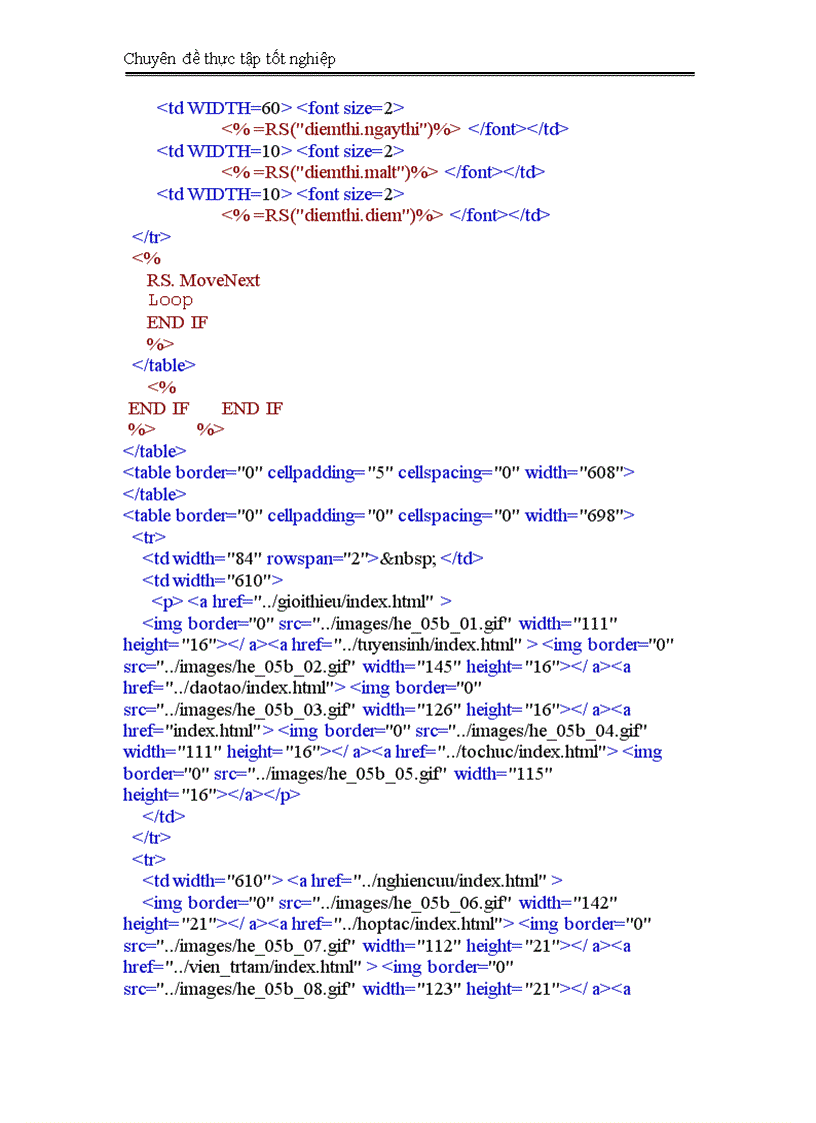 image for page Thiết kế trang Web tra cứu kết quả học tập của sinh viên