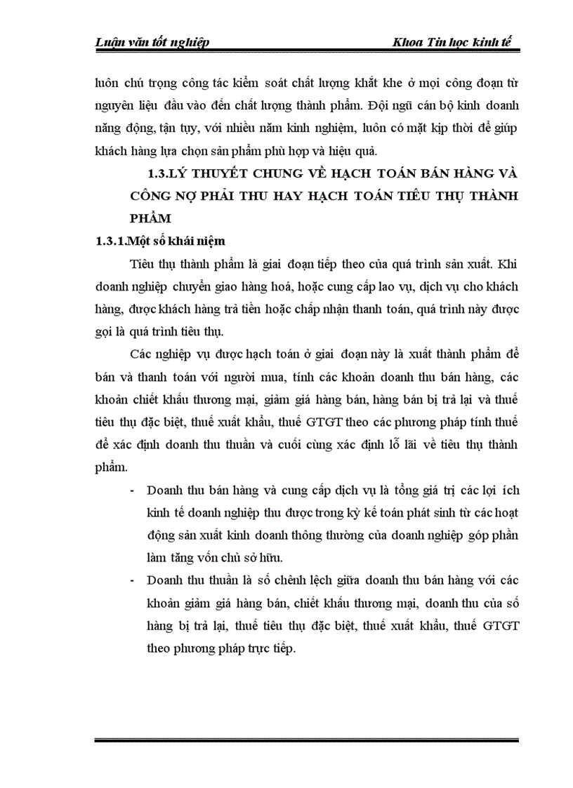 image for page Phân tích và thiết kế phân hệ kế toán Bán hàng và công nợ phải thu của nhà máy ống thép Việt Đức