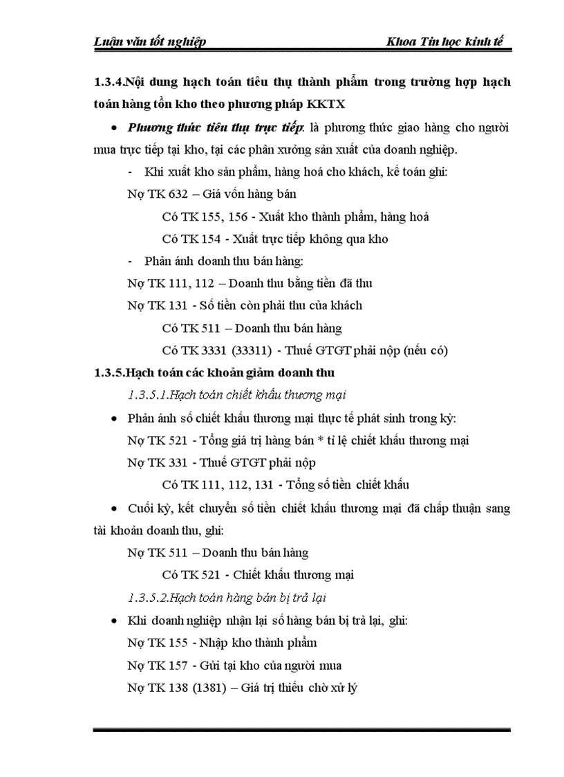 image for page Phân tích và thiết kế phân hệ kế toán Bán hàng và công nợ phải thu của nhà máy ống thép Việt Đức