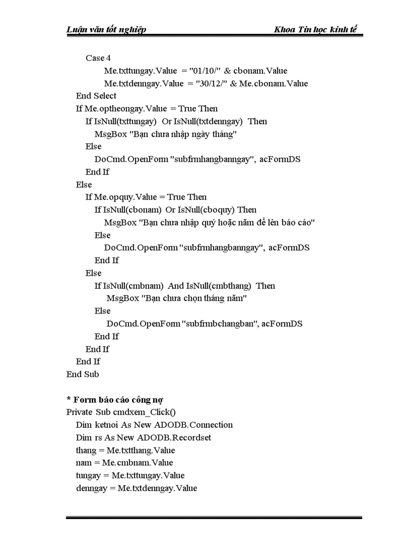 image for page Phân tích và thiết kế phân hệ kế toán Bán hàng và công nợ phải thu của nhà máy ống thép Việt Đức