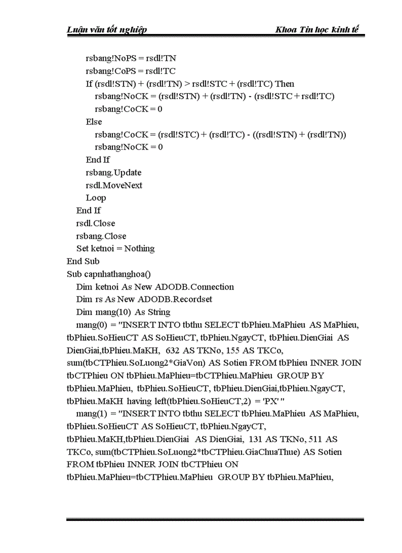 image for page Phân tích và thiết kế phân hệ kế toán Bán hàng và công nợ phải thu của nhà máy ống thép Việt Đức