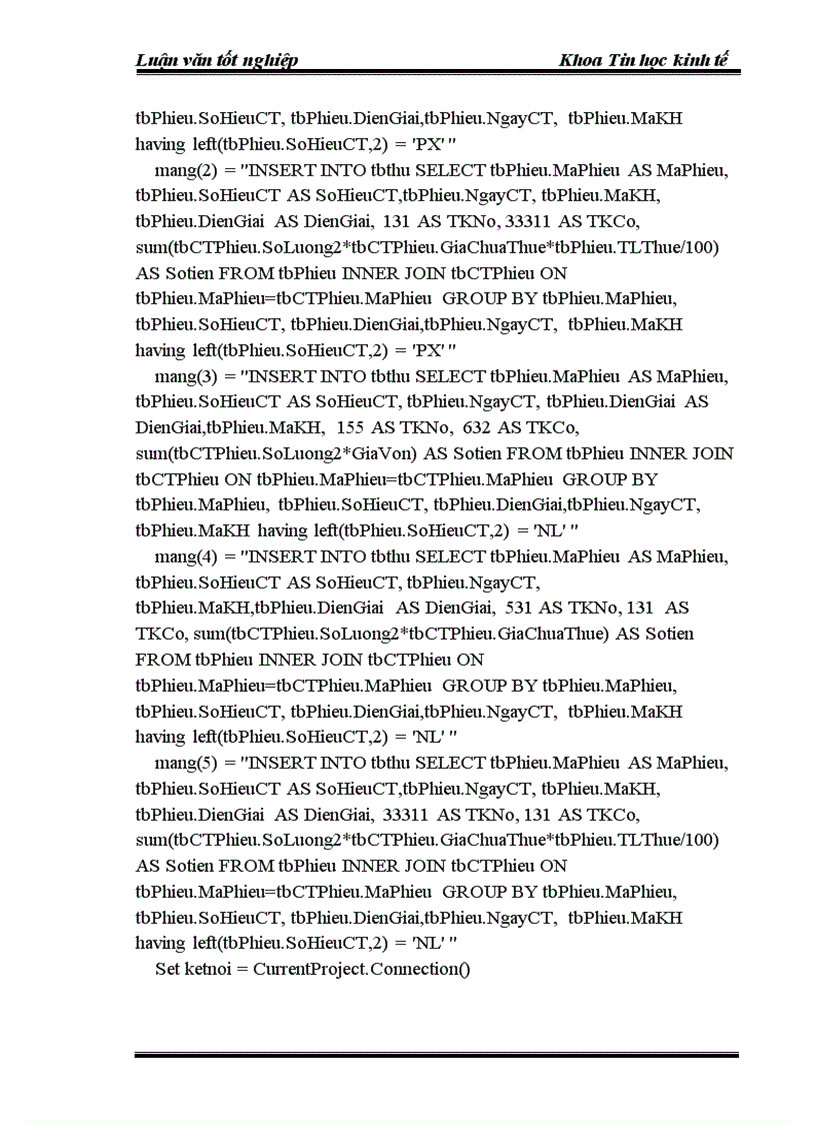 image for page Phân tích và thiết kế phân hệ kế toán Bán hàng và công nợ phải thu của nhà máy ống thép Việt Đức