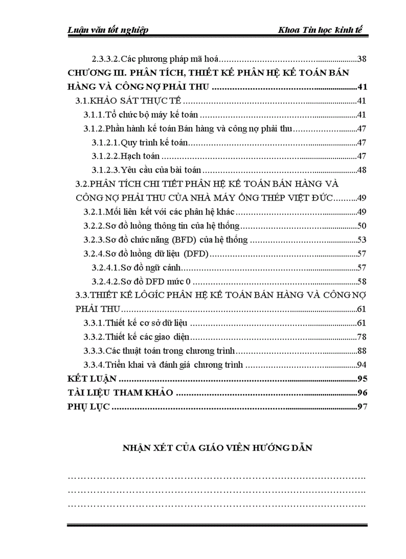 image for page Phân tích và thiết kế phân hệ kế toán Bán hàng và công nợ phải thu của nhà máy ống thép Việt Đức