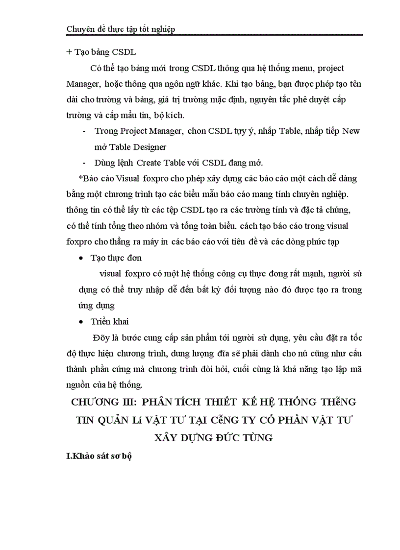 image for page Phân tích thiết kế hệ thống thông tin quản lý vật tư tại Công ty Cổ phần vật tư xây dựng Đức Tùng