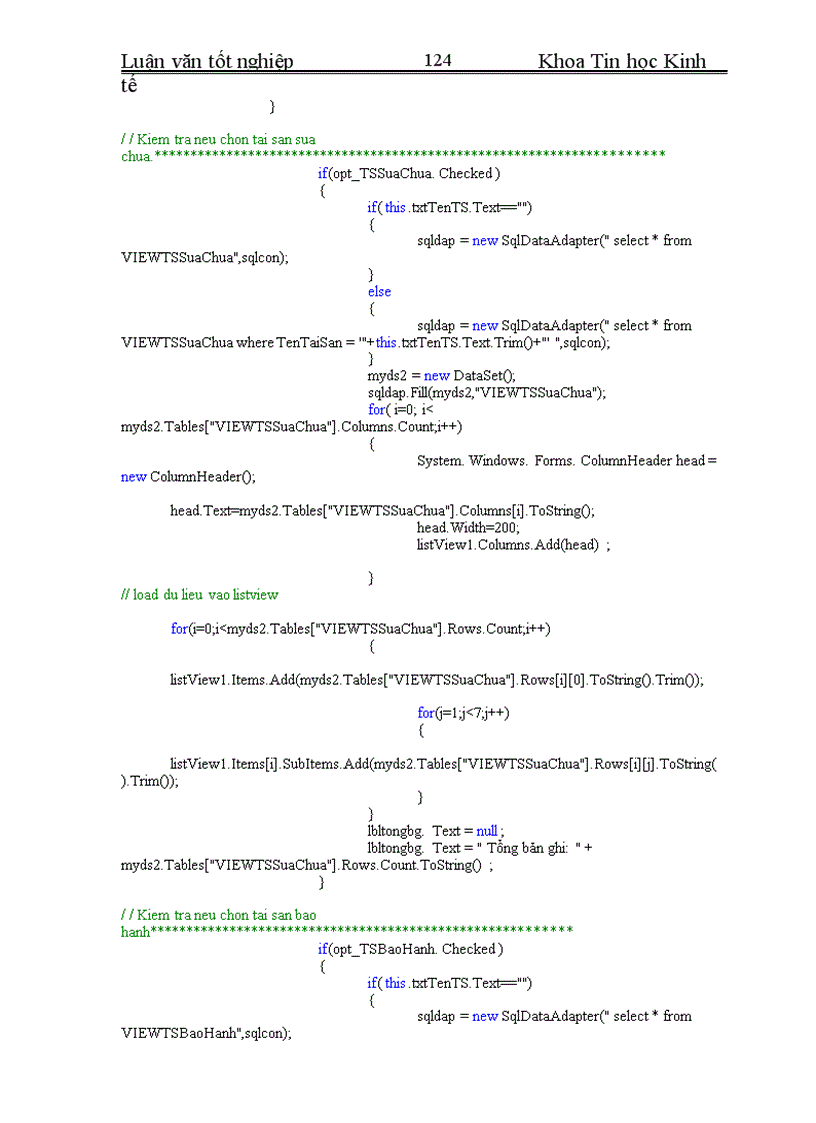 image for page Phân tích thiết kế Hệ thống thông tin Quản lý Tài Sản Cố Định ở Viện kinh tế Bưu điện