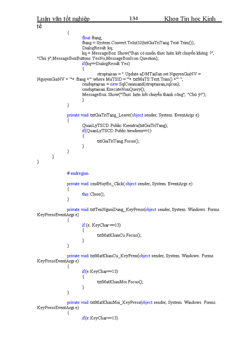 image for page Phân tích thiết kế Hệ thống thông tin Quản lý Tài Sản Cố Định ở Viện kinh tế Bưu điện