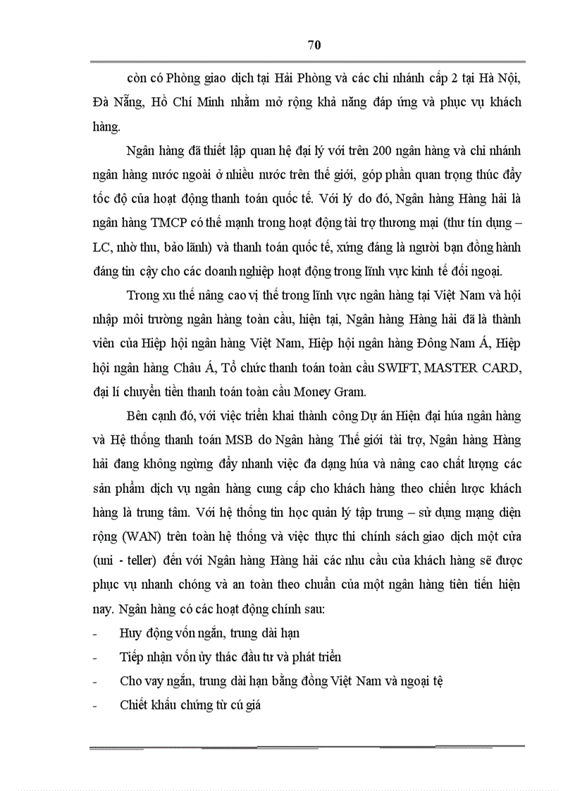 image for page Phân tích và thiết kế hệ thống thông tin quản lý hợp đồng cho vay tại Ngân hàng thương mại cổ phần hàng hải