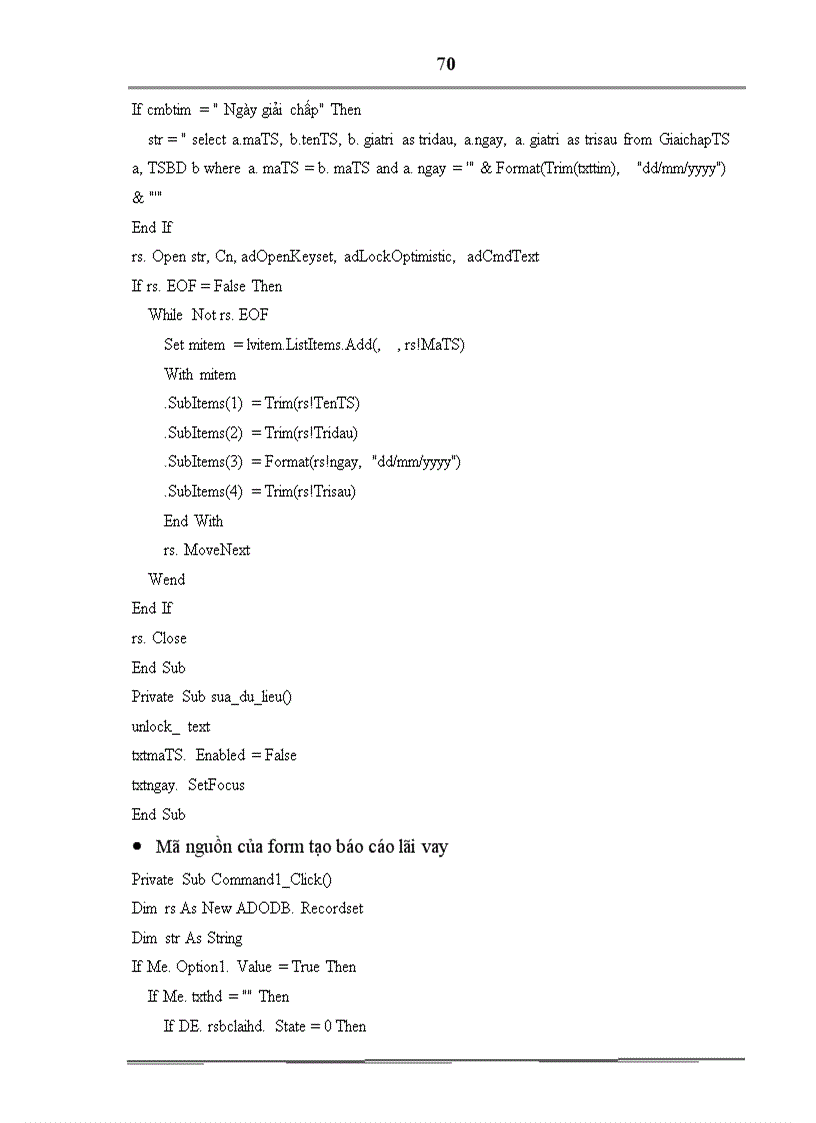 image for page Phân tích và thiết kế hệ thống thông tin quản lý hợp đồng cho vay tại Ngân hàng thương mại cổ phần hàng hải