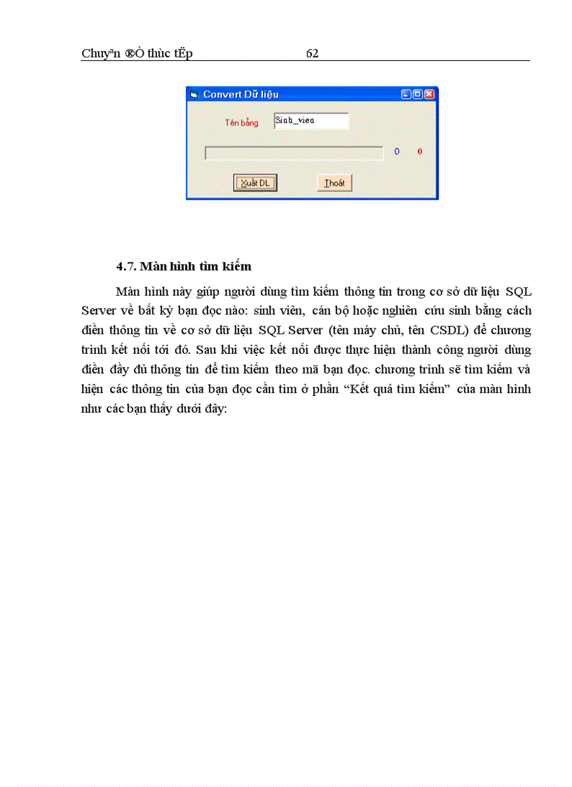 image for page Xây dựng phần mềm Convert dữ liệu CSDL Access sang CSDL SQL Server 13 2