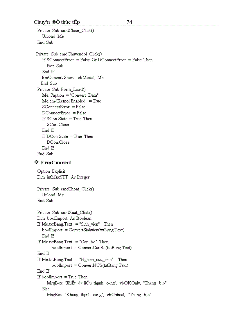 image for page Xây dựng phần mềm Convert dữ liệu CSDL Access sang CSDL SQL Server 13 2