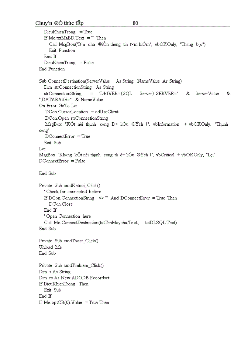 image for page Xây dựng phần mềm Convert dữ liệu CSDL Access sang CSDL SQL Server 13 2
