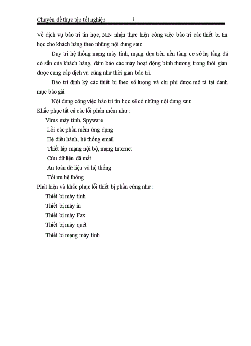 image for page Phân tích và thiết kế hệ thống thông tin quản lý dịch vụ bảo trì tin học An Thái Sơn