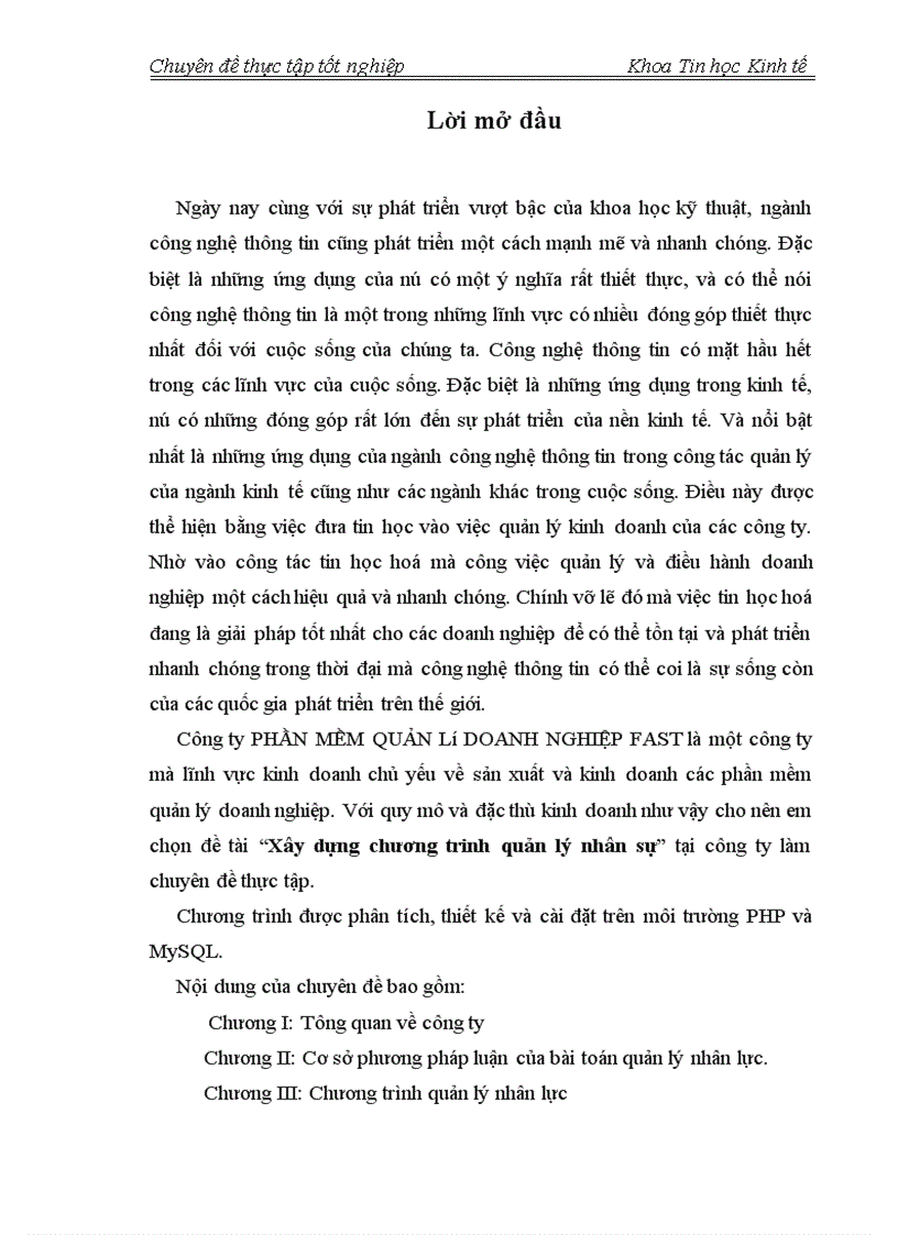 image for page Xây dựng chương trinh quản lý nhân sự