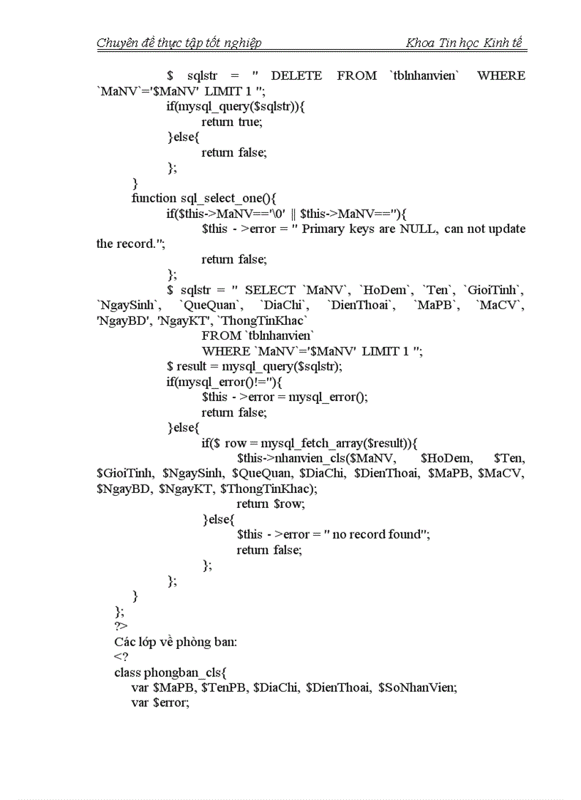 image for page Xây dựng chương trinh quản lý nhân sự
