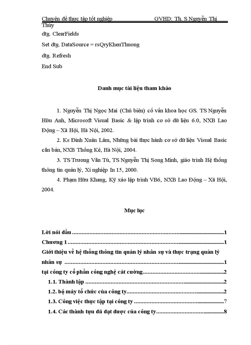 image for page Phân tích và thiết kế hệ thống thông tin quản lý nhân sự tại công ty cổ phần giải pháp công nghệ Cát Cường