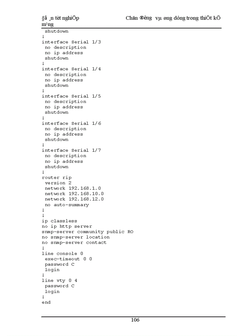 image for page Chọn đường và ứng dụng trong thiết kế mạng