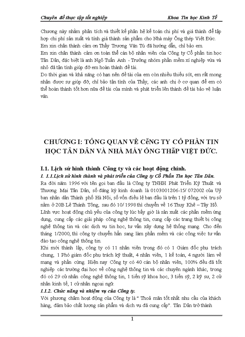 image for page phân tích thiết kế phân hệ kế toán chi phí giá thành cho Nhà máy Ống thép Việt Đức